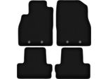 Tappetini In Velluto Per Chevrolet Volt (2012-2017, Hatchback) Neri, Set 4 Pz, Con Fissaggi