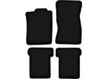 Tappetini In Velluto Per Volkswagen Corrado (1988-1994, Coupé) Neri, Set 4 Pz, Con Fissaggi