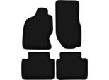 Tappetini In Velluto Per Nissan Terrano Ii (1993-2005, 0) Neri, Set 4 Pz, Con Fissaggi