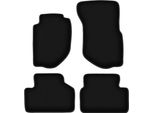Tappetini In Velluto Per Volvo 940 / 960 (1991-1998, Berlina, Station Wagon) Neri, Set 4 Pz, Con Fissaggi