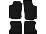 Tappetini In Velluto Per Opel Combo C (2001-2011, Furgoncino) Neri, Set 4 Pz, Con Fissaggi