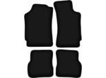 Tappetini In Velluto Per Skoda Felicia (1994-2001, Hatchback, Station Wagon) Neri, Set 4 Pz, Con Fissaggi