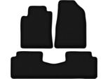Tappetini In Velluto Per Toyota Camry V (1996-2001, Berlina) Neri, Set 3 Pz, Con Fissaggi