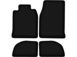 Tappetini In Velluto Per Porsche 924 (1976-1988, Coupé) Neri, Set 4 Pz, Con Fissaggi
