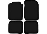 Tappetini In Velluto Per Toyota Corolla E11 (1997-2001, Hatchback) Neri, Set 4 Pz, Con Fissaggi