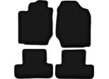 Tappetini In Velluto Per Toyota Corolla Verso I (2001-2004, Minivan) Neri, Set 4 Pz, Con Fissaggi