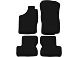 Tappetini In Velluto Per Opel Astra F (1991-2002, Hatchback, Berlina, Station Wagon, Cabrio) Neri, Set 4 Pz, Con Fissaggi