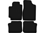 Tappetini In Velluto Per Toyota Camry Vi (2001-2006, Berlina) Neri, Set 4 Pz, Con Fissaggi