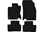 Tappetini In Velluto Per Renault Kadjar (2015-, Suv) Neri, Set 4 Pz, Con Fissaggi