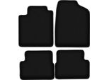 Tappetini In Velluto Per Toyota Celica Viii (1999-2006, Coupé) Neri, Set 4 Pz, Con Fissaggi