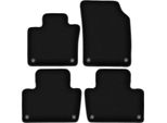 Tappetini In Velluto Per Volvo XC90 Ii (2015-, Suv) Neri, Set 4 Pz, Con Fissaggi