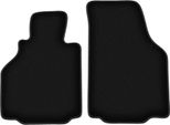 Tappetini In Velluto Per Porsche Boxster (Typ. 986) (1997-2004, Coupé, Cabriolet) Neri, Set 2 Pz, Con Fissaggi