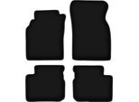 Tappetini In Velluto Per Nissan Primera P11 (1995-2002, Liftback, Berlina, Wagon, Station Wagon) Neri, Set 4 Pz, Con Fissaggi