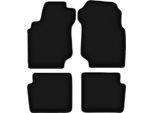 Tappetini In Velluto Per Nissan Maxima Iv (1995-2000, Berlina) Neri, Set 4 Pz, Con Fissaggi