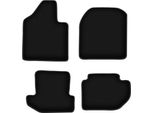 Tappetini In Velluto Per Suzuki Samurai (1981-1998, Fuoristrada) Neri, Set 4 Pz, Con Fissaggi