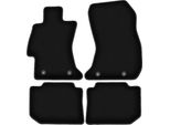 Tappetini In Velluto Per Subaru Impreza V (2016-, Hatchback, Station Wagon) Neri, Set 4 Pz, Con Fissaggi