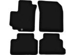 Tappetini In Velluto Per Suzuki Swift V 5D (2010-2016, Hatchback) Neri, Set 4 Pz, Con Fissaggi