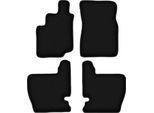 Tappetini In Velluto Per Ssangyong Musso (1993-2005, Suv) Neri, Set 4 Pz, Con Fissaggi