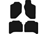 Tappetini In Velluto Per Opel Frontera B (1998-2006, 5 Porte) Neri, Set 4 Pz, Con Fissaggi