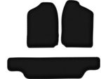 Tappetini In Velluto Per Opel Frontera A (1991-1998, 5 Porte) Neri, Set 3 Pz, Con Fissaggi