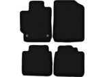 Tappetini In Velluto Per Toyota Camry Vii (2007-2011, Berlina) Neri, Set 4 Pz, Con Fissaggi
