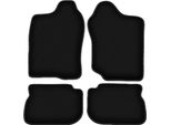 Tappetini In Velluto Per Suzuki Jimny (1998-2007, Suv) Neri, Set 4 Pz, Con Fissaggi
