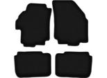 Tappetini In Velluto Per Suzuki Liana (2001-2004, Hatchback, Berlina, Station Wagon) Neri, Set 4 Pz, Con Fissaggi