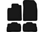 Tappetini In Velluto Per Suzuki Kizashi (2009-2014, Berlina) Neri, Set 4 Pz, Con Fissaggi