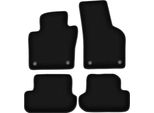 Tappetini In Velluto Per Volkswagen Beetle (2012-2019, Cabrio, Coupé) Neri, Set 4 Pz, Con Fissaggi