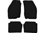 Tappetini In Velluto Per Suzuki Baleno I (1995-2007, Hatchback, Berlina, Station Wagon) Neri, Set 4 Pz, Con Fissaggi