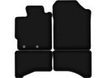 Tappetini In Velluto Per Toyota Yaris Iv Hybrid (2020-, Hatchback) Neri, Set 4 Pz, Con Fissaggi