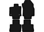 Tappetini In Velluto Per Toyota RAV4 V Hybrid (2019-, Suv) Neri, Set 4 Pz, Con Fissaggi