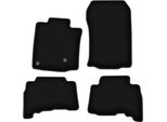 Tappetini In Velluto Per Toyota Land Cruiser J150 (2009-, Fuoristrada) Neri, Set 4 Pz, Con Fissaggi