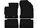 Tappetini In Velluto Per Toyota Corolla Xi E16 (2013-2019, Hatchback, Berlina) Neri, Set 4 Pz, Con Fissaggi
