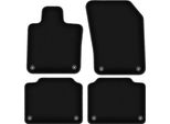 Tappetini In Velluto Per Volvo S90 Ii (2016-, Berlina) Neri, Set 4 Pz, Con Fissaggi