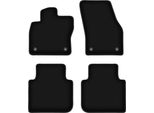 Tappetini In Velluto Per Volkswagen Tiguan Allspace (2017-, Crossover) Neri, Set 4 Pz, Con Fissaggi