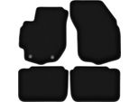 Tappetini In Velluto Per Suzuki Liana Fl (2005-2008, Hatchback, Berlina) Neri, Set 4 Pz, Con Fissaggi