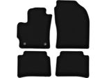Tappetini In Velluto Per Toyota Corolla E21 (2019-, Hatchback) Neri, Set 4 Pz, Con Fissaggi