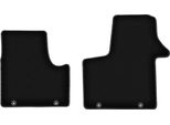 Tappetini In Velluto Per Renault Trafic Iii (2014-, Furgone) Neri, Set 1 Pz, Con Fissaggi