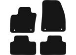 Tappetini In Velluto Per Volvo XC40 (2017-, Crossover) Neri, Set 4 Pz, Con Fissaggi