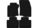 Tappetini In Velluto Per Nissan X-Trail Iii T32 Fl (2017-2021, Suv) Neri, Set 4 Pz, Con Fissaggi