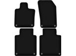 Tappetini In Velluto Per Volvo S90 Ii (2016-, Long / Lungo) Neri, Set 4 Pz, Con Fissaggi