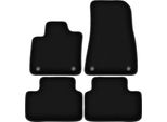 Tappetini In Velluto Per Volvo XC40 Electric (2020-, Crossover) Neri, Set 4 Pz, Con Fissaggi