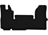 Tappetini In Velluto Per Renault Master Ii (2003-2010, Furgone) Neri, Set 1 Pz, Con Fissaggi