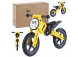 Coil Balance Bike, Bici Per Imparare A Camminare, Balance Bike Per Bambini, Balance Bike, Telaio In Legno, Ruota Da 12 Pollici - Pneumatici "Antiforatura"", Da 3 Anni, Giallo"