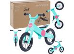 Coil Balance Bike, Bici Per Imparare A Camminare, Balance Bike Per Bambini, Balance Bike, Telaio In Legno, Ruota Da 12 Pollici - Pneumatici "Antiforatura"", Da 3 Anni, Blu"