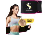 Fascia Antisudore Shapewear® Per La Pancia - Waist Trainer - Fascia Dimagrante Per La Vita - Cintura Dimagrante Per La Pancia - Waist Shaper Per Uomo/Donna - Include E-Book Con 8 Consigli Per Dimagrire