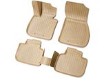 Tappetini In Gomma 3D Per Bmw X1 F48 | Anno Di Produzione Dal 2015> | Beige Con Bordo