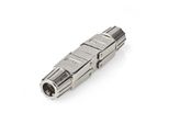 Accoppiatore Di Rete | CAT7 | Schermato | RJ45 Femmina | RJ45 Femmina | Dritto | Metallo | Scatola