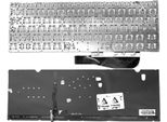 Tastiera - Colore: Argento - Con Illuminazione - Senza Cornice Tastiera Con Layout Tedesco Compatibile Con Asus UX390UAK